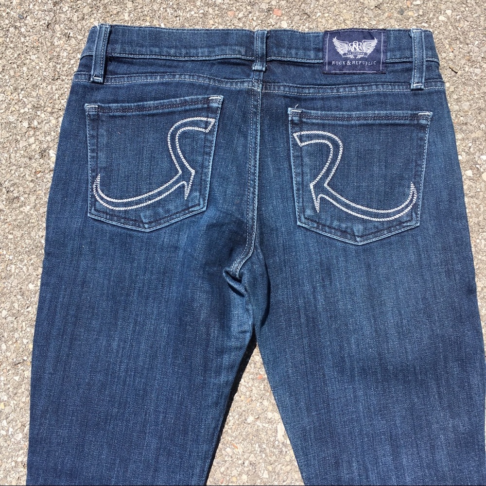 Rock & Republic Stella Low Rise Skinny Leg Jeans